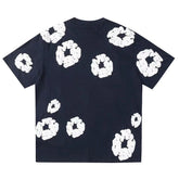 Denim Tears Men's Dark Blue T-shirt